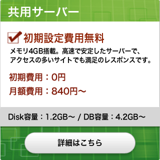 �F�X�I�ׂ鋤�p�T�[�o�[ �ڍׂ͂�����