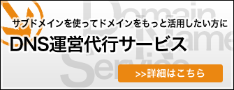 DNS�^�c��s�T�[�r�X