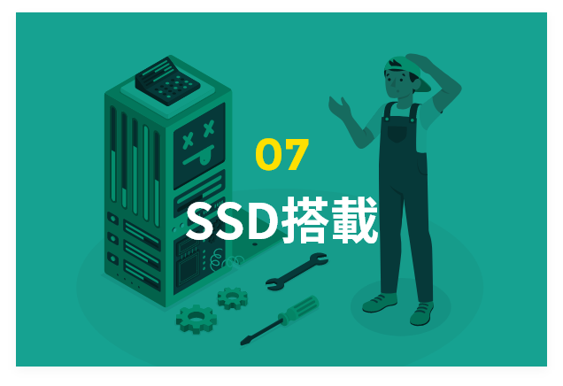 SSD搭載